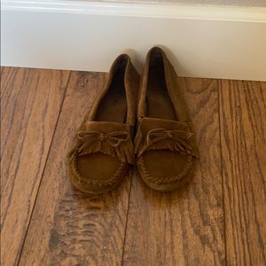 Minnetonka leather moccasins